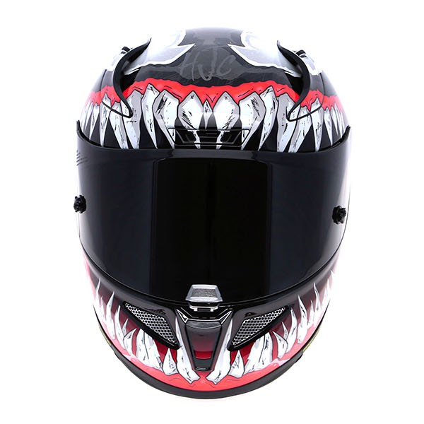 CASQUE HJC R PHA 11 VENOM 2 Couleur NOIR ROUGE Tableau de la taille des LMS  S