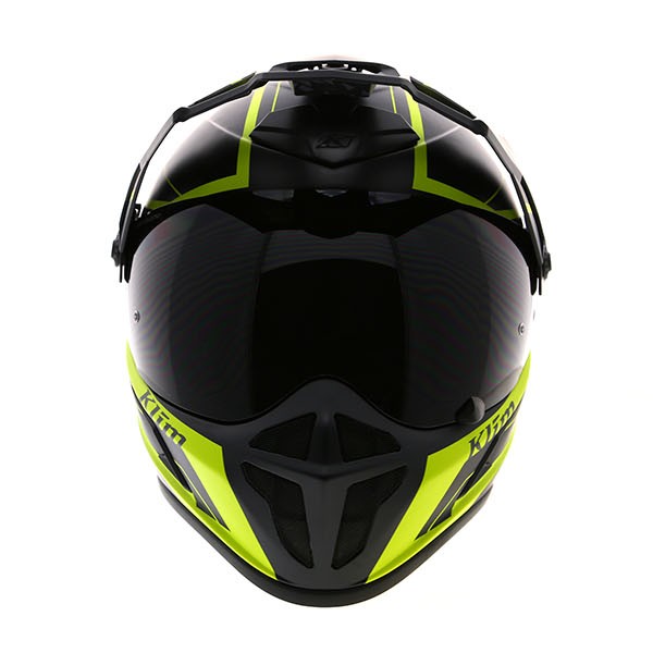 Klim Krios Adventure Helmet Vanquish HiViz Reviews at ReviewBikeKit