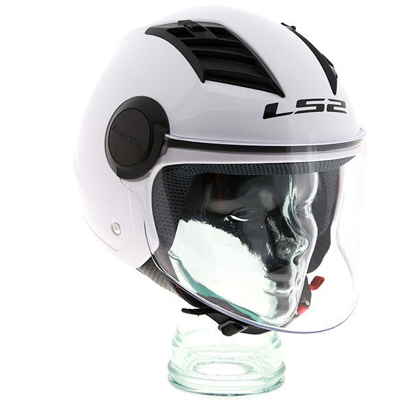LS2 Airflow L Solid White FREE UK DELIVERY