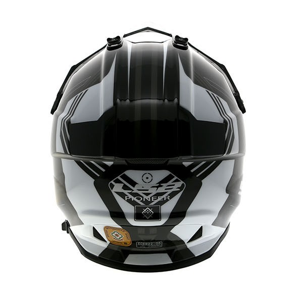 LS2 Pioneer Trigger Black / White / Titanium FREE UK DELIVERY