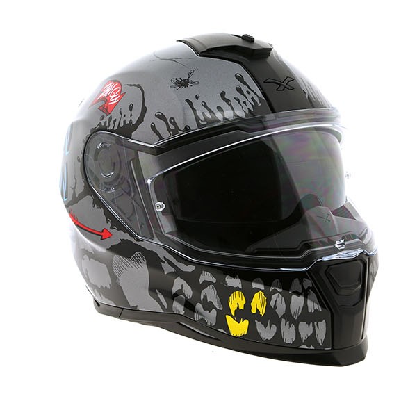 Nexx SX.100 - Big Shot Helmet Dark Grey 