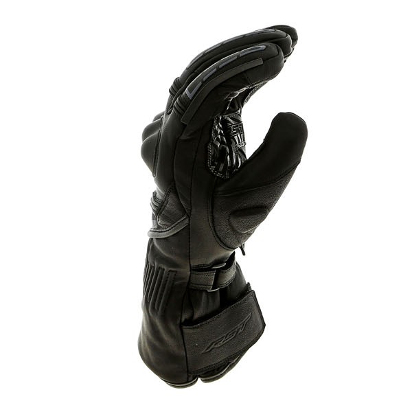 RST Storm 2 CE Leather Gloves - Black - FREE UK DELIVERY