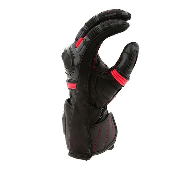 Rev'it League Leather Gloves - Black / Grey - FREE UK DELIVERY