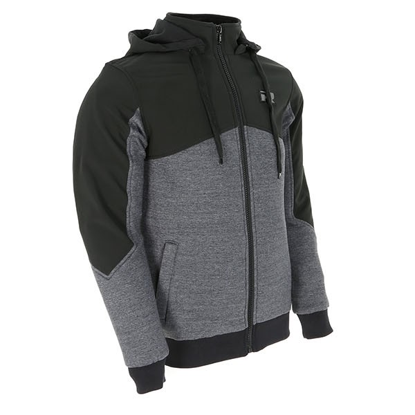 Richa Titan Core Hoodie - Black / Grey - FREE UK DELIVERY