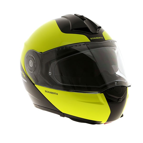 Schuberth c3 pro split yellow Clearance