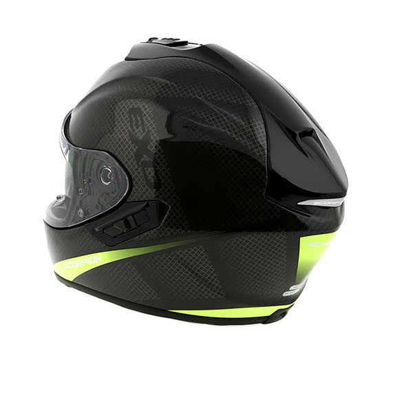 Scorpion Exo-1400 Air Carbon - Pure Yellow - FREE UK DELIVERY