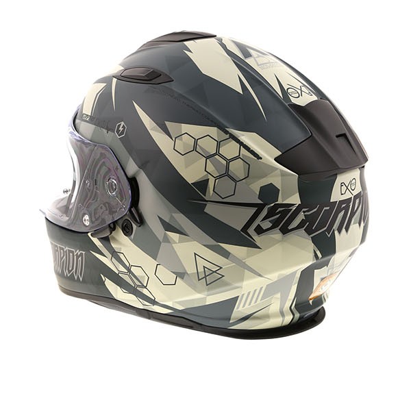 Scorpion Exo 510 Air Cipher Green Free Uk Delivery