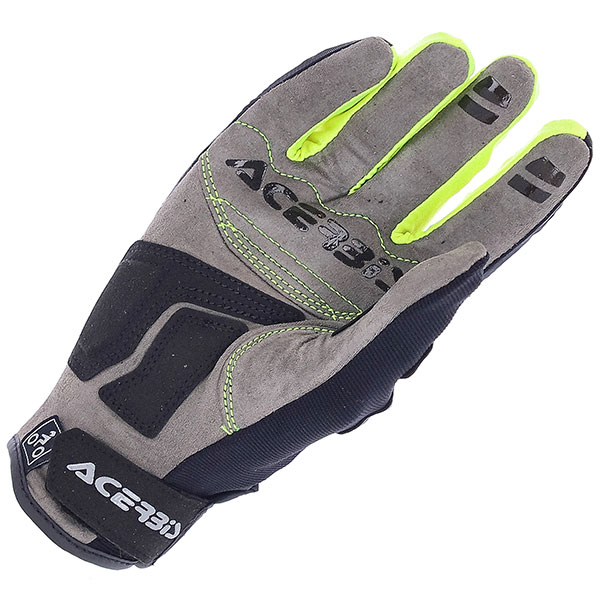 Acerbis 248496301 Carbon G 3 Handschuh – Größe XL, Gelb/schwarz, Für Motorradfahrer
