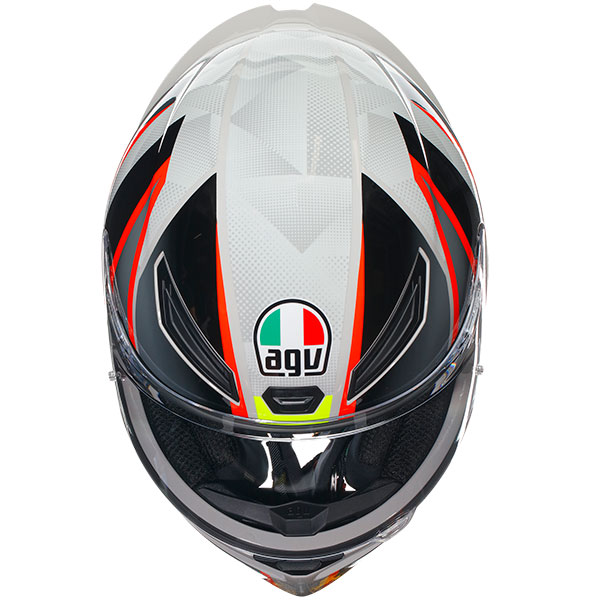 AGV K1 S Blipper Grey / Red FREE UK DELIVERY