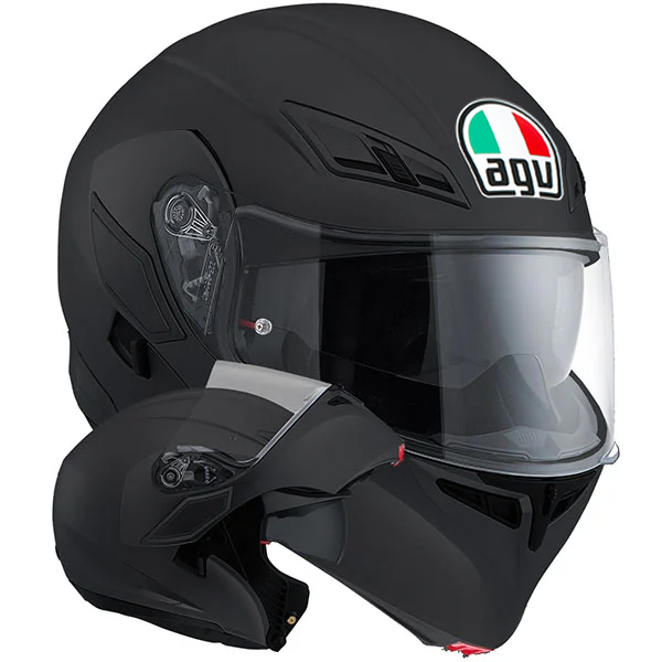 AGV Compact-ST - Mono Matt Black - FREE UK DELIVERY