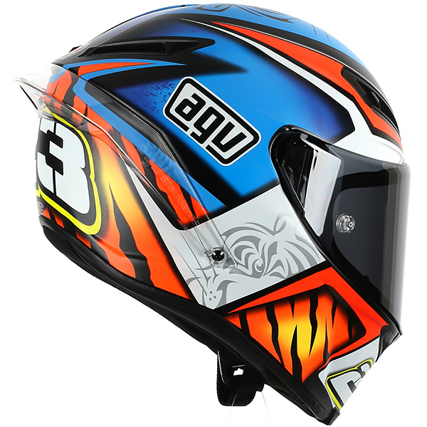 agv corsa 23 matt blue free uk delivery