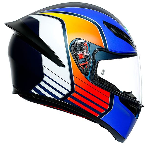 Image of AGV K1 - Power Matt Dark Blue / Orange / White