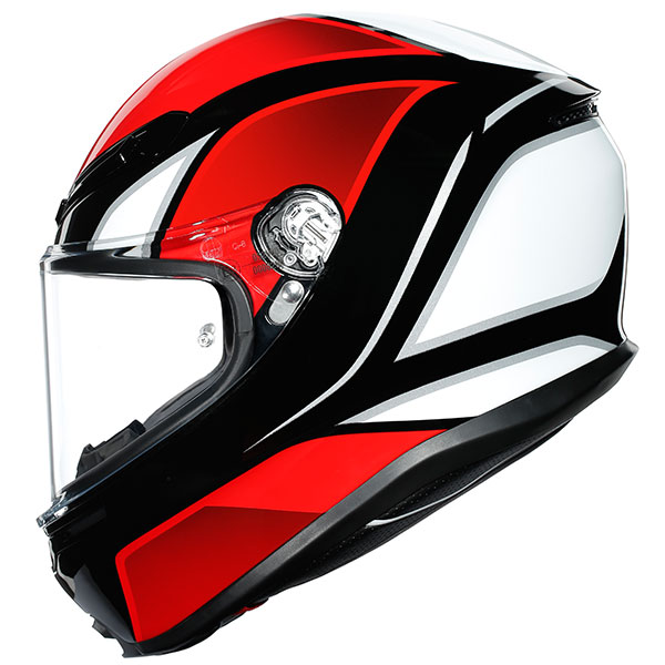 Image of AGV K6 Hyphen - Black / Red / White