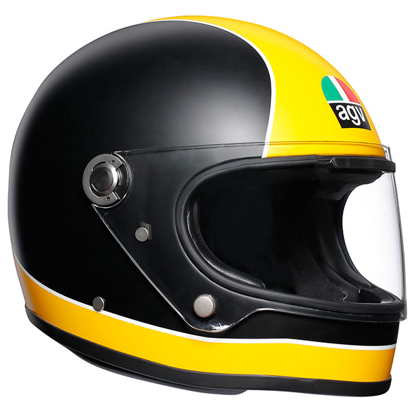 Image of AGV Legends X3000 Super AGV - Matt Black / Yellow