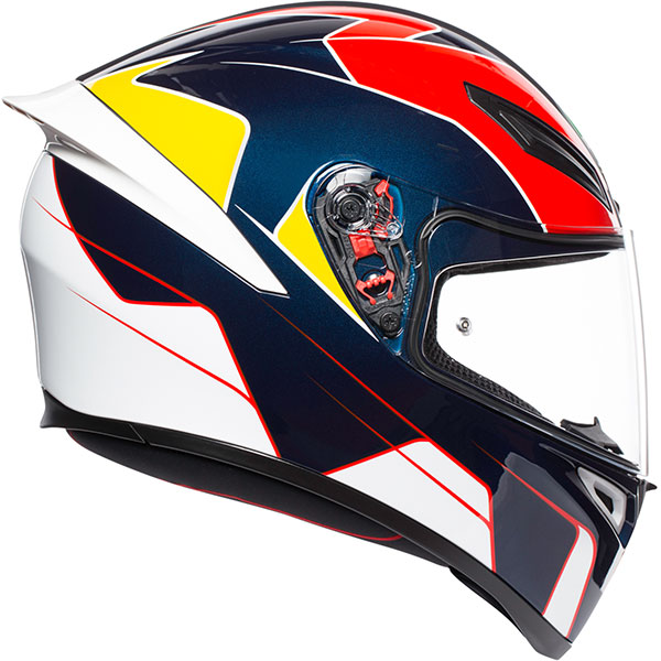 AGV K1 Pitlane - Blue / Red / Yellow 