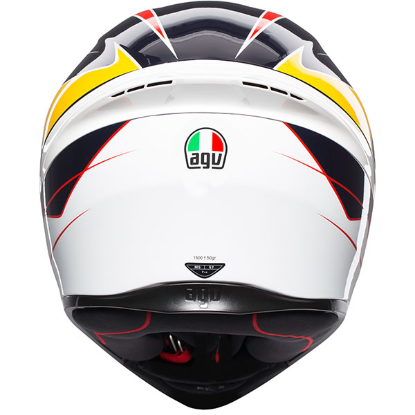 AGV K1 Pitlane - Blue / Red / Yellow 