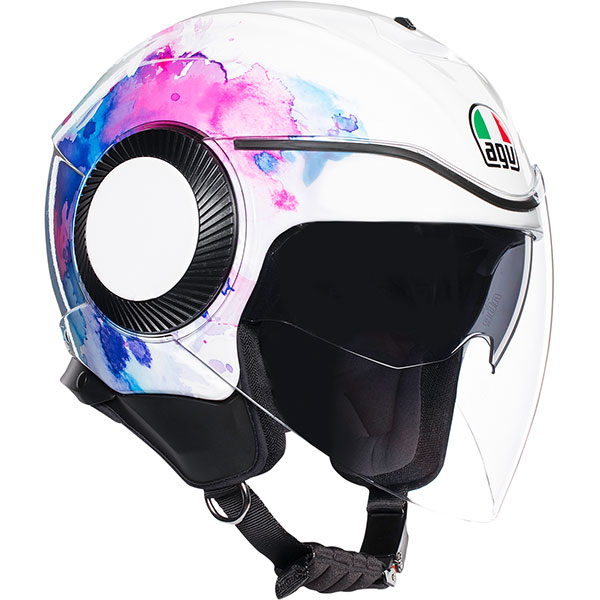 Image of AGV Orbyt Mayfair - White / Purple