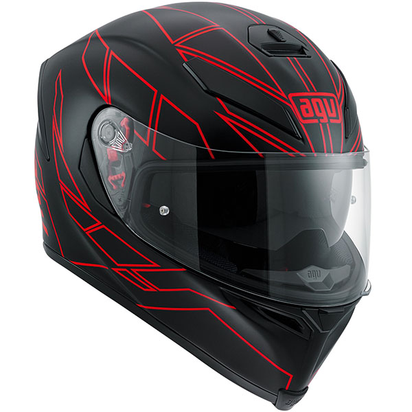 Agv k5 red black Clearance