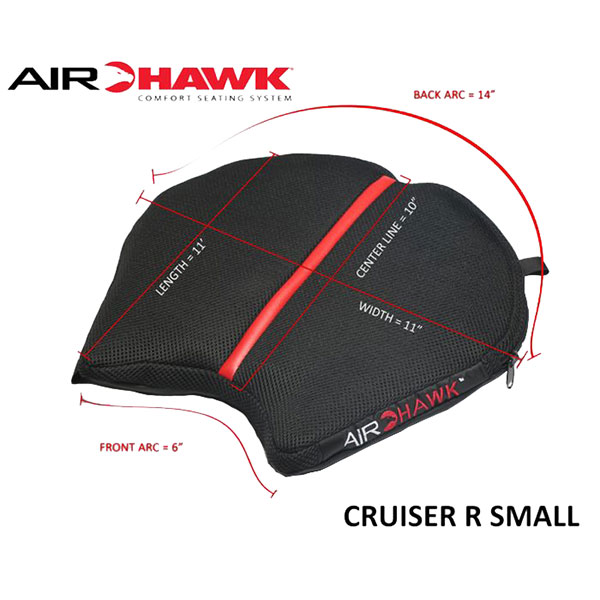 Airhawk Cruiser R Motorcycle Seat Cushion Airhawk Motorcycle Cushions