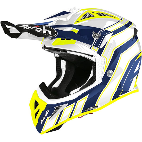 Image of Airoh Aviator Ace Helmet - Art Blue