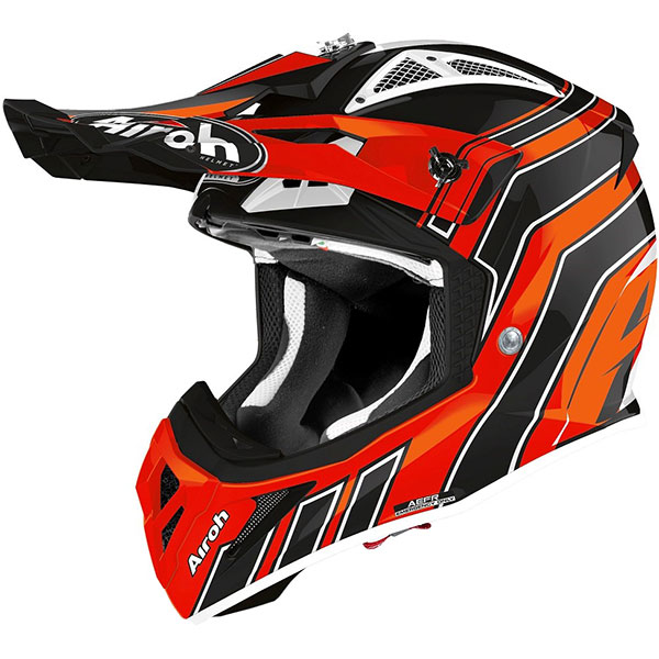 Image of Airoh Aviator Ace Helmet - Art Orange
