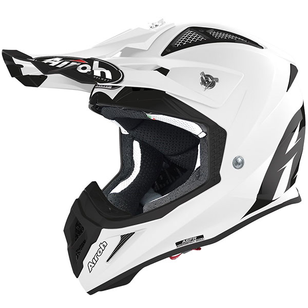 Image of Airoh Aviator Ace Helmet - Gloss White