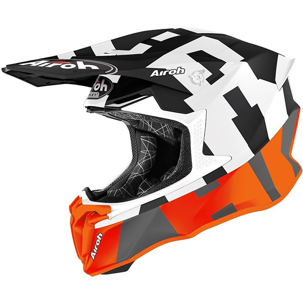 Image of Airoh Twist 2.0 Frame Orange Helmet