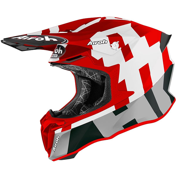 Image of Airoh Twist 2.0 Frame Red Helmet