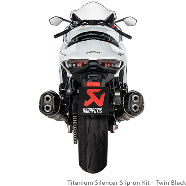Akrapovic exhaust discount for hayabusa