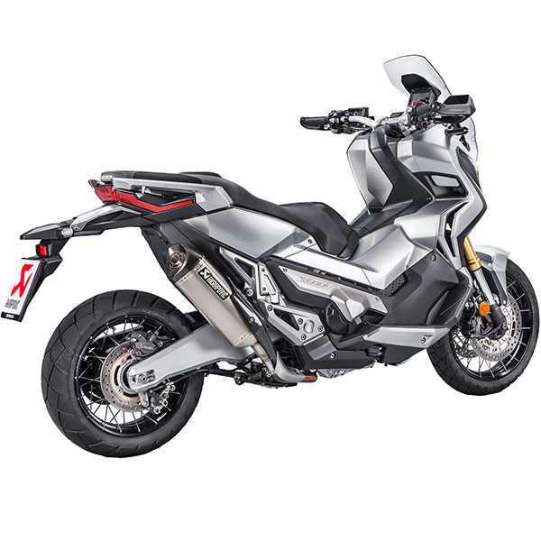 HONDA X-ADV 750 FORZA 2017-2023 Exhaust AKRAPOVIC Titanium Black  S-H7SO4-HRTBL