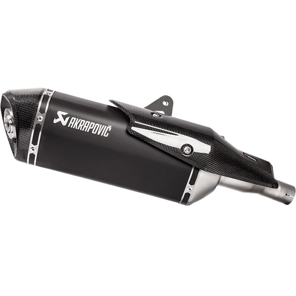 Akrapovic Black Titanium Slip-On Line Exhaust - Honda NSS 750 ABS / X-ADV  750 ABS (21-24) - S-H7SO4-HRTBL - FREE UK DELIVERY