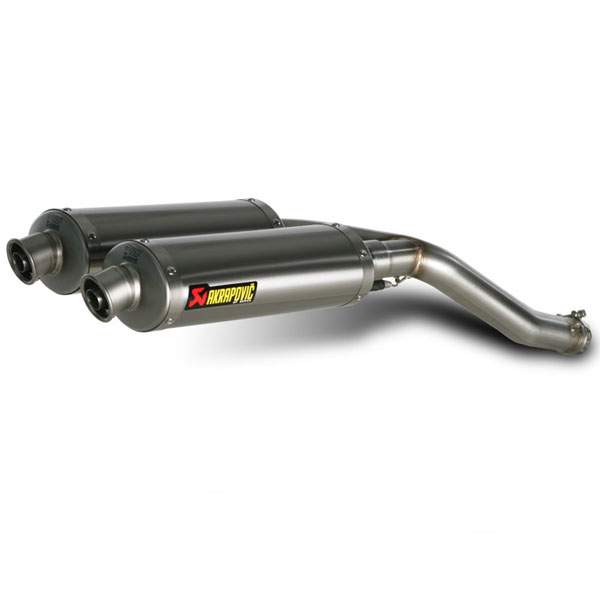 Image of Akrapovic SP Silencers - Yamaha FZ6 Fazer