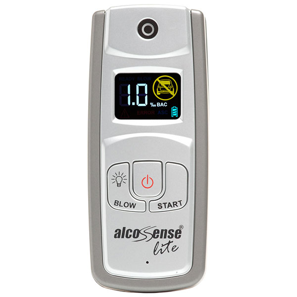 Image of AlcoSense Lite Breathalyser - 0.8 Alert Level