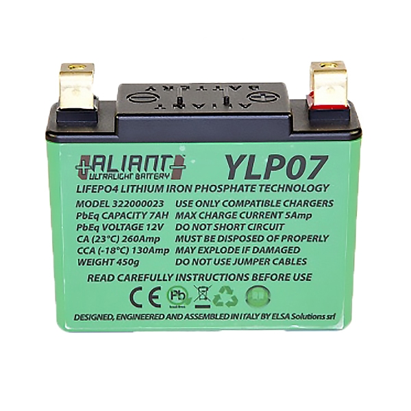 Image of Aliant Lithium Motorcycle Battery - YLP07