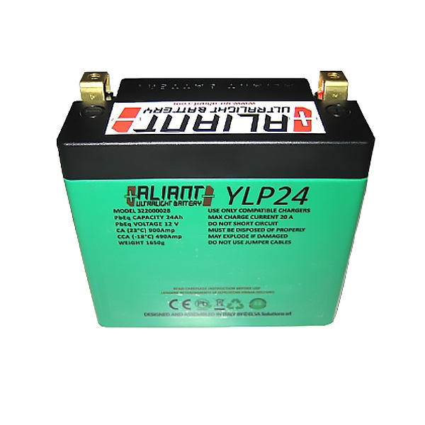 Image of Aliant Lithium Motorcycle Battery - YLP24