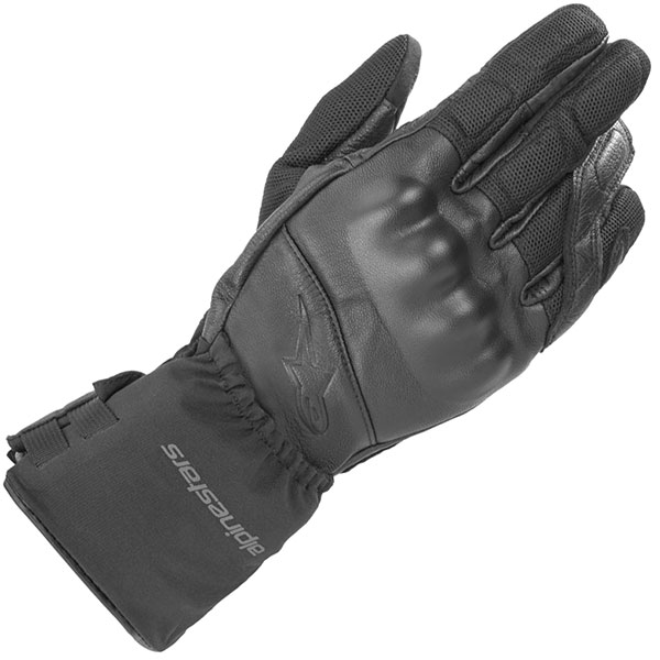 Image of Alpinestars 365 Water Resistant Leather Gloves - Black