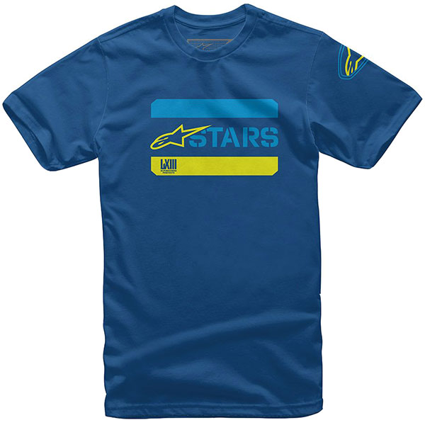 Image of Alpinestars Barred T-Shirt - Royal Blue