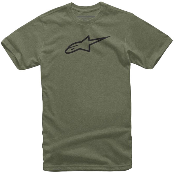 Image of Alpinestars Ageless 2 Tee T-Shirt - Olive Heather / Black