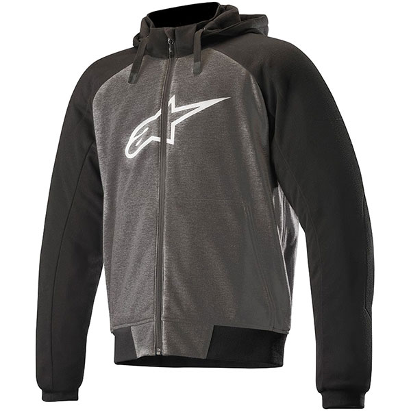 Image of Alpinestars Chrome Sport Hoodie - Anthracite / Black / White