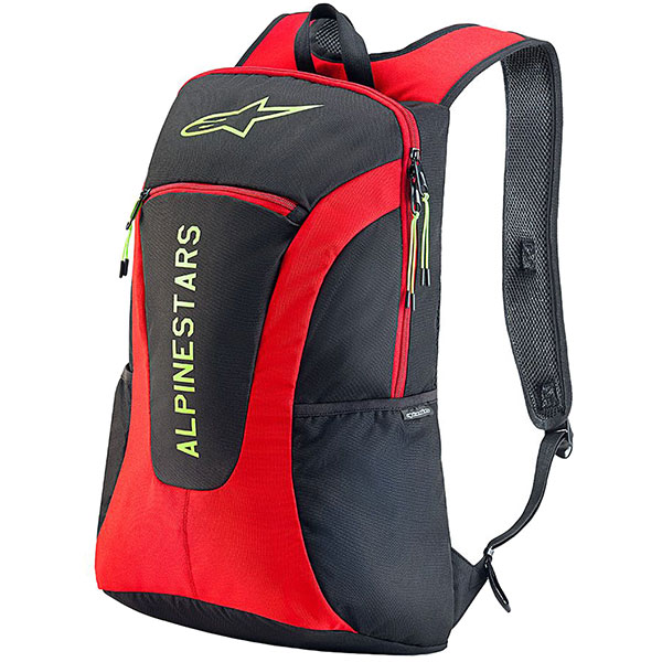 Image of Alpinestars GFX Backpack - Black / Red / Fluo Yellow