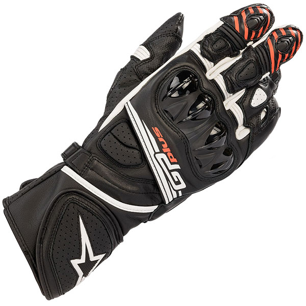 Image of Alpinestars GP Plus R V2 Gloves - Black / White