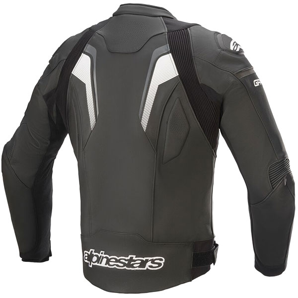 Alpinestars GP Plus R V3 Leather Jacket - Black / Dark Grey / White ...