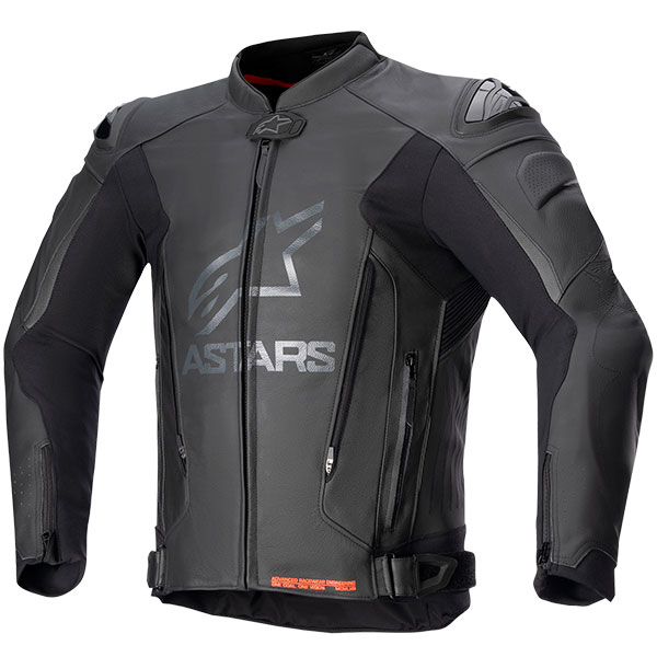 Alpinestars GP Plus V4 Leather Jacket - Black / Black - FREE UK DELIVERY