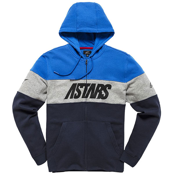 Image of Alpinestars Grupo Zip Hoodie - Blue / Navy