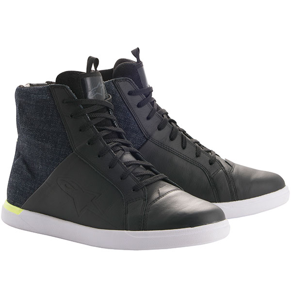 Image of Alpinestars Jam Drystar Shoes - Black / Yellow Fluo