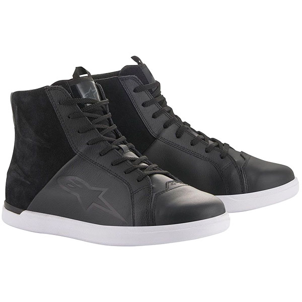 Image of Alpinestars Jam Leather Shoes - Black / Black
