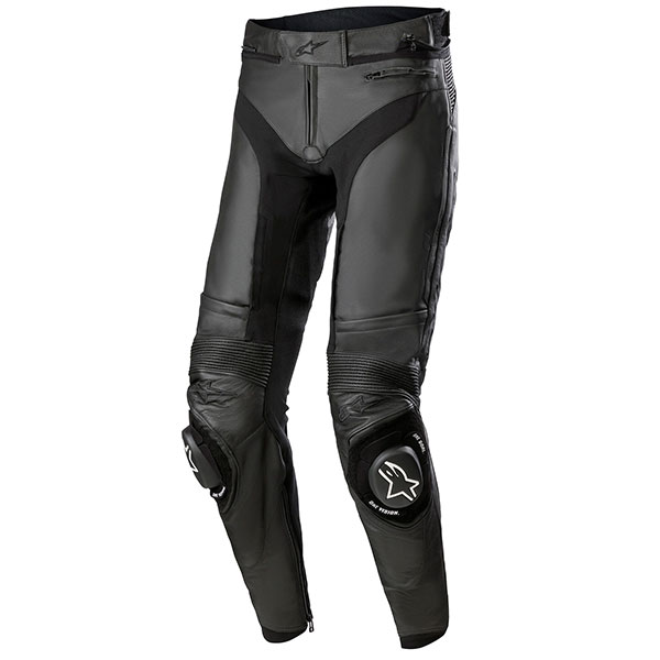 Alpinestars Missile V3 Leather Trousers - Black / Black - FREE UK DELIVERY