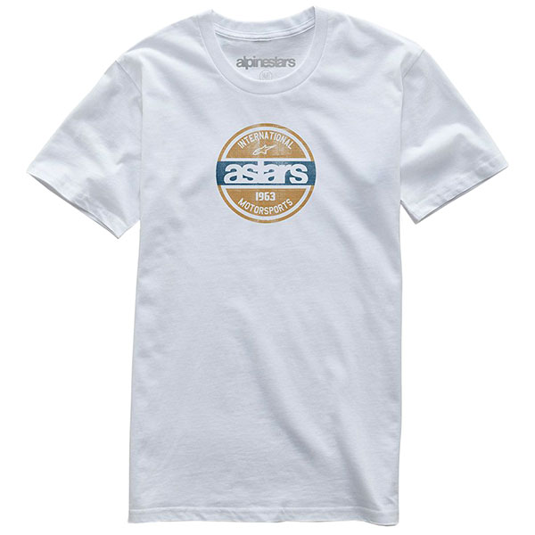 Image of Alpinestars Oiler Cotton T-Shirt - White