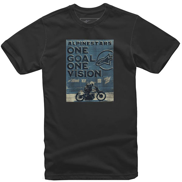 Image of Alpinestars Poster Tee T-Shirt - Black