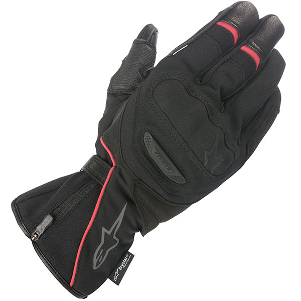 Image of Alpinestars Primer Drystar Textile Gloves - Black / Red